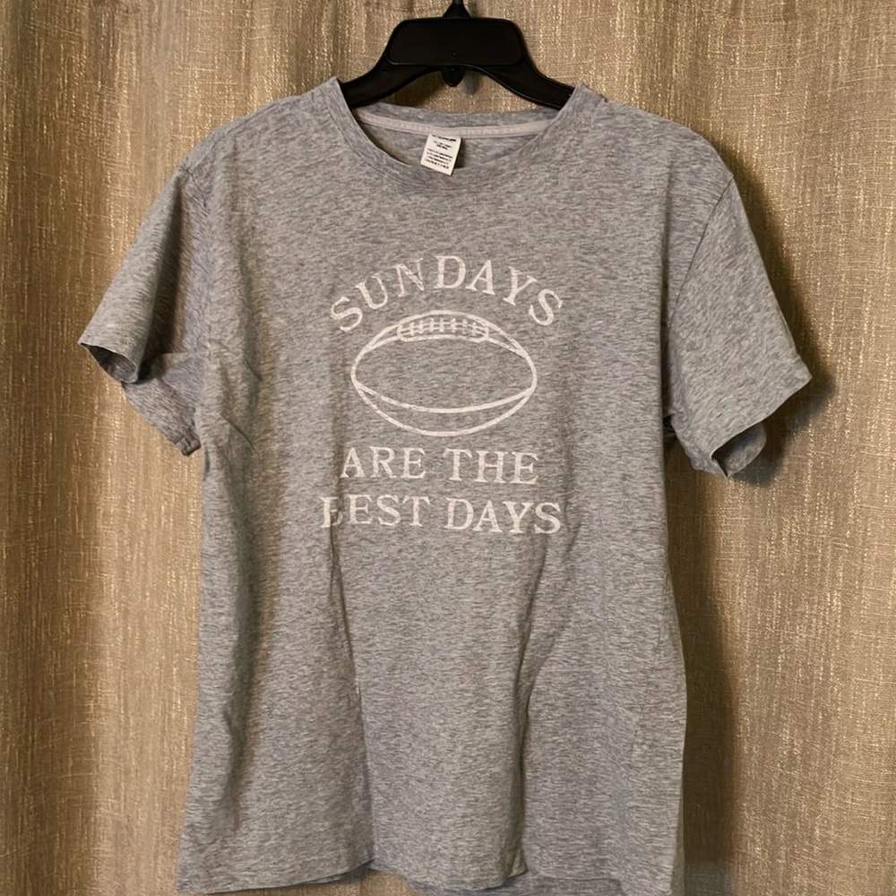 PINK Victoria's Secret Gray Short Sleeve Tee